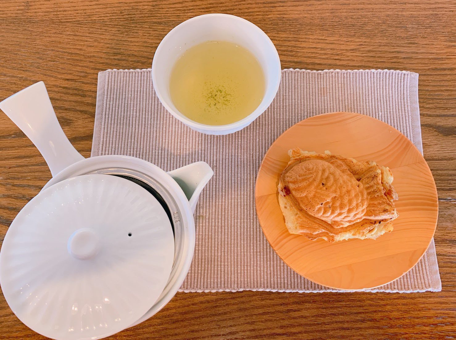 西宮苦楽園の夙川沿いにある鯛焼きとお茶の茶家は 都会の喧騒から離れたシャングリラ まったり阪神グルメ